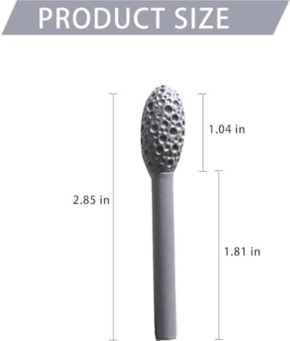 Texture Tool Sets for Clay Art - 9/23pcs Oval Clay Modeling Pattern Rollers Kit with Ergonomic Handles, Small Clay Texture Rollers for Polymer Clay, Pottery (9pcs Single Head +14pcsClay Texture Tools) - Image 7