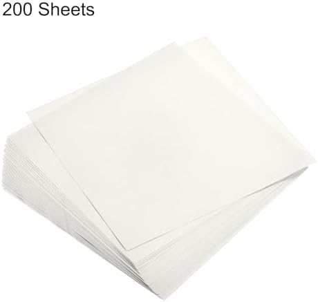 MECCANIXITY 200 Sheets 6x6 Inch(15x15cm) Origami Paper Double Sided Cream White Square Sheet for Art Craft Project, Beginners, Gifts Decor - Image 3