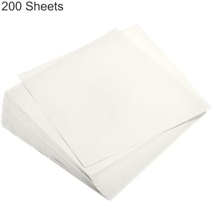 MECCANIXITY 200 Sheets 6x6 Inch(15x15cm) Origami Paper Double Sided Cream White Square Sheet for Art Craft Project, Beginners, Gifts Decor - Image 3