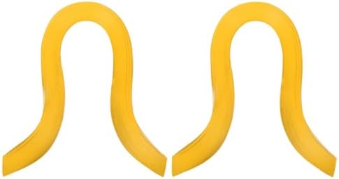 PATIKIL 240pcs Quilling Strips Paper, 3mm x 39cm Origami Paper Quilling Kits for Adults Beginner Art DIY Craft Christmas, Lemon Yellow by PATIKIL