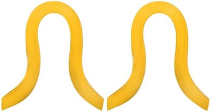 PATIKIL 240pcs Quilling Strips Paper, 3mm x 39cm Origami Paper Quilling Kits for Adults Beginner Art DIY Craft Christmas, Lemon Yellow by PATIKIL