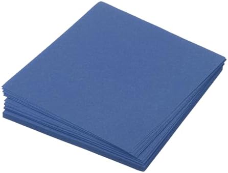MECCANIXITY 50 Sheet Origami Paper Double Sided Navy Blue 2x2 Inch Square Sheet for Art Craft Project, Beginners, Gifts Decor by MECCANIXITY