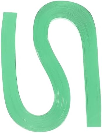 PATIKIL 120pcs Quilling Strips Paper 3/8"(10mm) 21"(54cm) Origami Paper Quilling Strip for Art DIY Hand Craft Christmas, Forest Green by PATIKIL