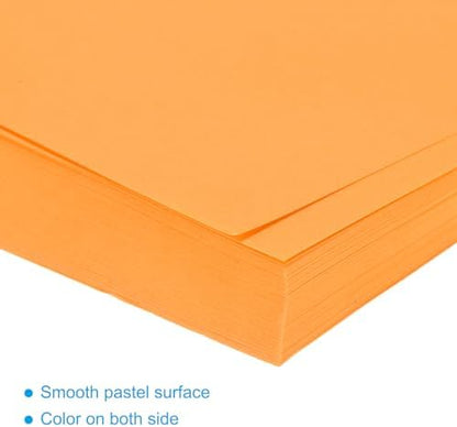 MECCANIXITY 100 Sheet Origami Paper Double Sided Fluorescent Orange 10x10 Inch Square Sheet for Art Craft Project, Beginners, Gifts Decor - Image 4