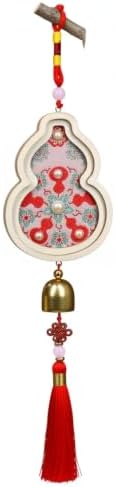 14.96 Inch Wooden Craft Kit with Red Brocade and Pearls for Assembly by Unknown