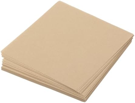 MECCANIXITY 50 Sheet Origami Paper Double Sided Khaki 2.5x2.5 Inch Square Sheet for Art Craft Project, Beginners, Gift Decoration by MECCANIXITY