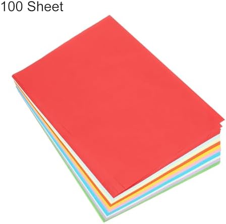 MECCANIXITY 100 Sheet Origami Paper Double Sided 10 Colors 11.7 x 8.3 Inch Square Sheet for Art Craft Project, Beginners, Gifts Decor - Image 3