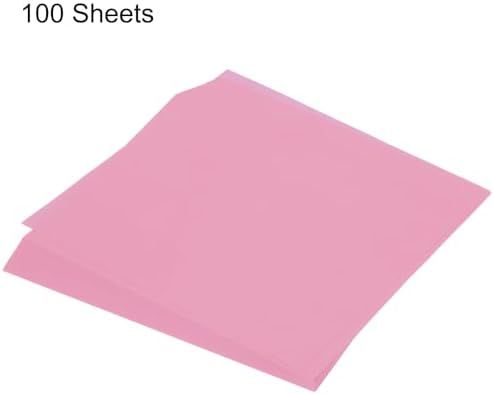 MECCANIXITY 100 Sheet Origami Paper Double Sided Pink 10x10 Inch Square Sheet for Art Craft Project, Beginners, Gifts Decor - Image 3