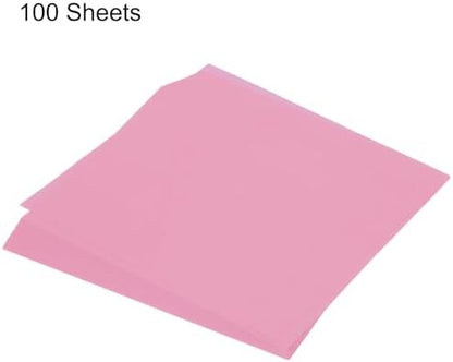 MECCANIXITY 100 Sheet Origami Paper Double Sided Pink 10x10 Inch Square Sheet for Art Craft Project, Beginners, Gifts Decor - Image 3