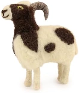 Wizardi Beginner Needle Felting Kit for Adults - Jacob Sheep. Animal Felting Kit 12cm Tall. Felting Tools. Wool Felting Supplies. Felt Crafts. Wool Felt. The Makerss by Wizardi