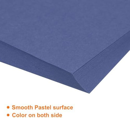 MECCANIXITY 75 Sheet Origami Paper Double Sided 6x6" Navy Blue - Image 4