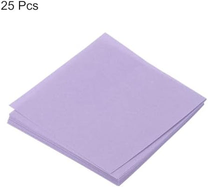 MECCANIXITY 25 Sheet Origami Paper Double Sided Light Purple 2x2 Inch Square Sheet for Art Craft Project, Beginners, Gifts Decor - Image 3