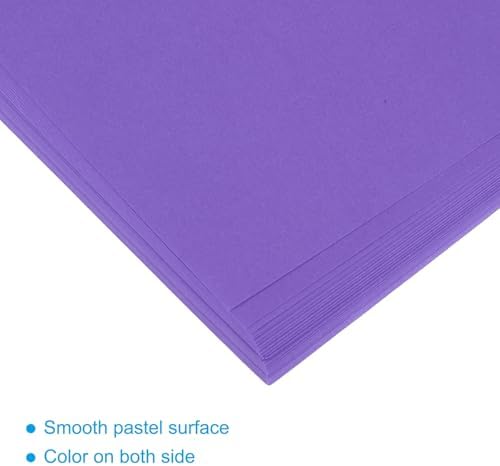 MECCANIXITY 50 Sheet Origami Paper Double Sided Dark Purple 8.3 x 5.8 Inch Square Sheet for Art Craft Project, Beginners, Gifts Decor - Image 4