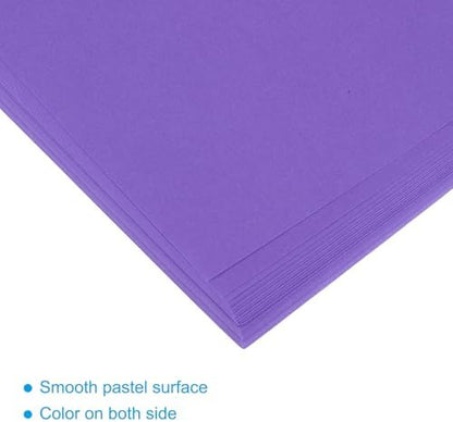 MECCANIXITY 50 Sheet Origami Paper Double Sided Dark Purple 8.3 x 5.8 Inch Square Sheet for Art Craft Project, Beginners, Gifts Decor - Image 4