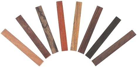 DOITOOL 32pcs Exotic Wood Pen Blanks for Woodturning Craft Blanks Unique Patterns for Custom Pen Kits and Creative Projects - Image 4
