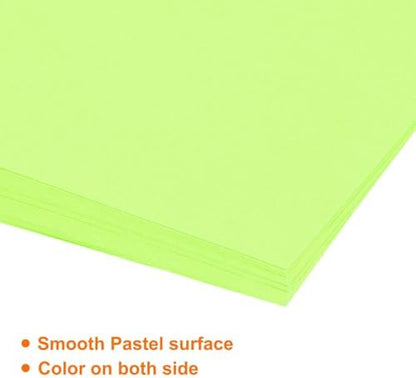 MECCANIXITY 75 Sheet Origami Paper Double Sided 3x3" Fluorescent Green - Image 4