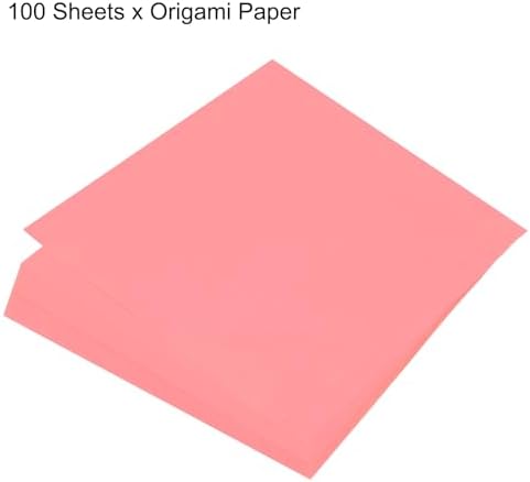 MECCANIXITY 100 Sheets Origami Paper Double Sided 8x8 Inch(20x20cm) Square Sheet for Art Craft Project, Beginners, Gifts Decor, Phosphor - Image 3
