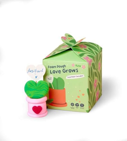 Pott’d Foam Dough Collectibles Air Dry Clay Kit for Adults, DIY Crafts Includes Clay Tools, Colourful Foam Clay, Guides for Mini Food Characters, Plant Projects and Date Night Creations by Pottd