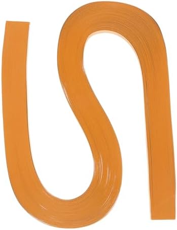 PATIKIL 120pcs Quilling Strips Paper 3/8"(10mm) 21"(54cm) Origami Paper Quilling Strip for Art DIY Hand Craft Christmas, Khaki by PATIKIL