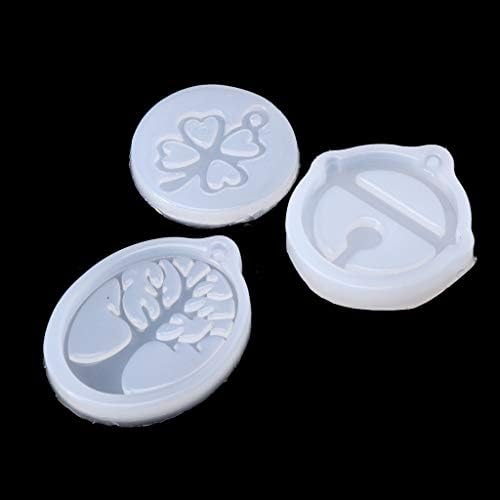Tree Earrings Silicone Epoxy Mold Keychain Pendant Jewelry Crafting for Valentine Love Gift Resin Ashtray Kit Weed - Image 4