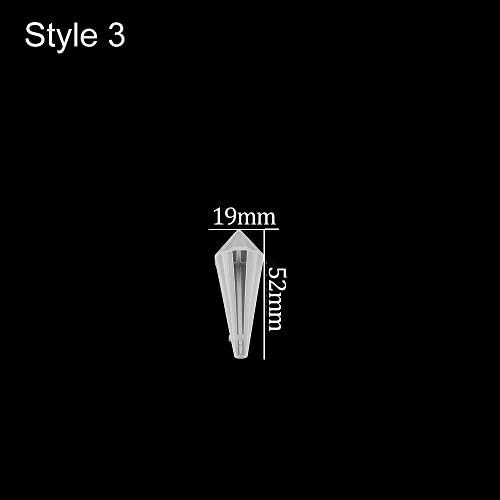 Pendulum UV Silicone Resin Molds DIY Craft Silicone Transparent Mold for Pendant Necklace Mold Jewelry Making Findings (19x52mm) - Image 2