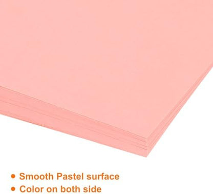 MECCANIXITY 75 Sheet Origami Paper Double Sided 4x4" Fluorescent Pink - Image 4