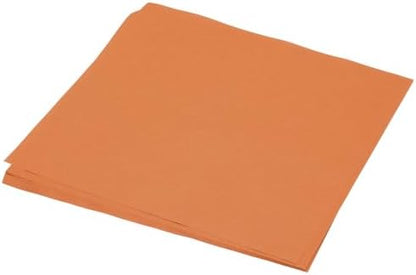 MECCANIXITY 50 Sheet Origami Paper Double Sided Dark Orange 10x10 Inch Square Sheet for Art Craft Project, Beginners, Gifts Decor by MECCANIXITY