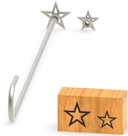 Branding Iron for Wood, Leather Branding Stamp 2Pcs Set (117#) by PKPKAUT