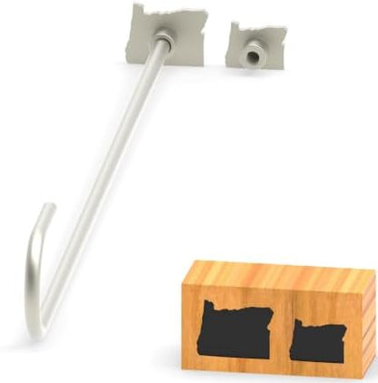 Branding Iron for Wood, Leather Branding Stamp 2Pcs Set (203#) by PKPKAUT