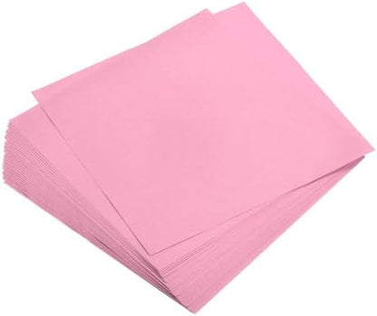 MECCANIXITY 25 Sheets 8x8 Inch(20x20cm) Origami Paper Double Sided Pink Square Sheet for Art Craft Project, Beginners, Gifts Decor by MECCANIXITY