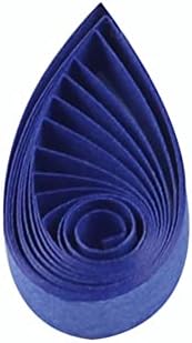 Dark Blue Quilling Paper Strips 10mm Single Color Quilling Strips 3/8inch Paper Filigree Royal Blue by ODETOJOY