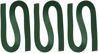 PATIKIL 360pcs Quilling Strips Paper 1/8"(3mm) 21"(54cm) Dark Green by PATIKIL