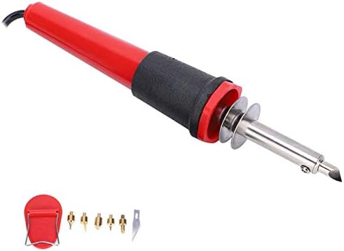 Soldering Iron Kit Wood Burning Tool, Piece Wood Burning Pen Set, Electric Soldering Iron Set Wood Burning Pen Engraving Carving Pyrography Tool 40W for DIY Enthusiasts(AC110V-US Plug) - Image 2