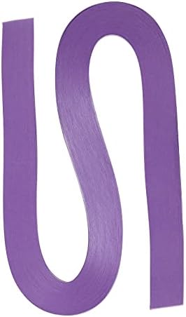 PATIKIL Quilling Strips Paper 120pcs 1/8"(3mm) 54cm Origami Paper Quilling Strip for Art DIY Hand Craft Christmas Dark Purple by PATIKIL