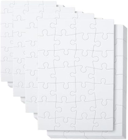 Mr. Pen- Blank Puzzle, 40 Pack, 28 Pieces/Pack, 5.5" x 8.1" by MrPen