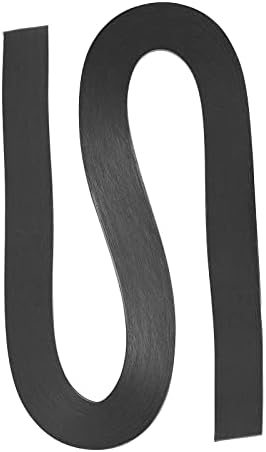 PATIKIL Quilling Strips Paper 120pcs 1/8"(3mm) 54cm Origami Paper Quilling Strip for Art DIY Hand Craft Christmas Black by PATIKIL