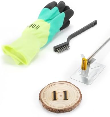 AIMOADO 1" Number 1 Branding Iron for Wood, Hats, Steak, Leather by AIMOADO