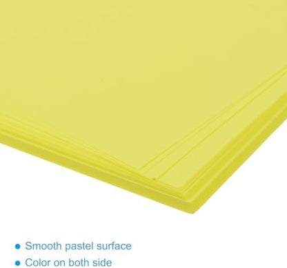 MECCANIXITY 50 Sheet Origami Paper Double Sided Fluorescent Yellow 2x2 Inch Square Sheet for Art Craft Project, Beginners, Gifts Decor - Image 4