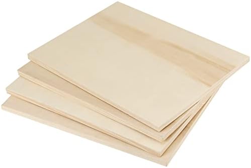 JOIKIT 14 Pack 9 x 12 Inch Wood Canvas Panels, Artist Wooden Canvas Board Unfinished Wood Cradled Painting Panel Boards for Burning, Pouring, String Art, Crafts - Image 7