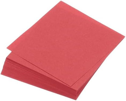 MECCANIXITY 100 Sheet Origami Paper Double Sided Bright Red 5.5x5.5 Inch Square Sheet for Art Craft Project, Beginners, Gifts Decor by MECCANIXITY