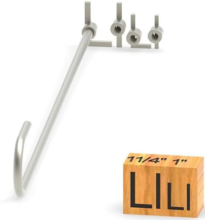 4Pcs Letters Branding Iron for Wood, Leather Branding Stamp (L l) by PKPKAUT
