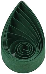 ODETOJOY Quilling Strips 5mm Paper Quilling Set Solid Color Star Origami Paper DIY Hand Crafts Single Color Quilling Paper Filigee Strips (Forest Green) by ODETOJOY