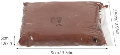 ERINGOGO 4 Bags Brown Pottery Clay Modeling Clay Set for Teens with Easy Shaping and Multi-use Features for DIY Craft Projects - Image 2