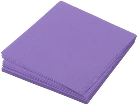 MECCANIXITY 50 Sheet Origami Paper Double Sided Deep Purple 2.5x2.5 Inch Square Sheet for Art Craft Project, Beginners, Gift Decoration by MECCANIXITY