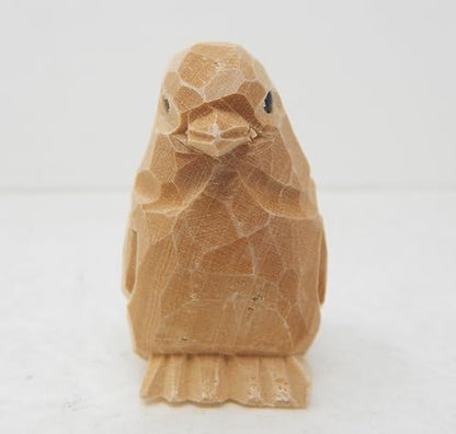 Selsela DIY Paintable Wooden Bird Figurine - Unfinished Paint Your Own Personalized Sculpture Wood Craft Figurine Statue Art Small, Hand-Carved Small Animal Art & Home Decor - Image 5