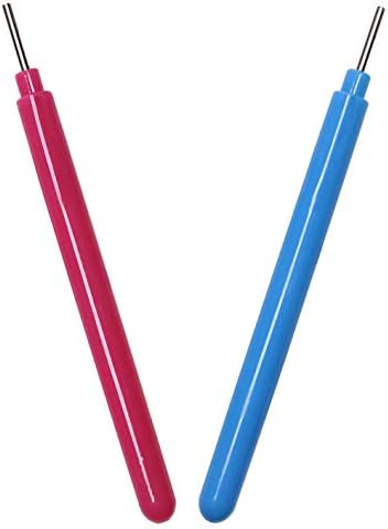 2 Pcs Paper Quilling Tools Slotted Kit Rolling Curling Stainless Steel by sowaka