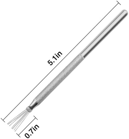 2 PCS Clay Scoring Tools, Stainless Steel Pottery Tool Polymer Clay Tools - Image 2