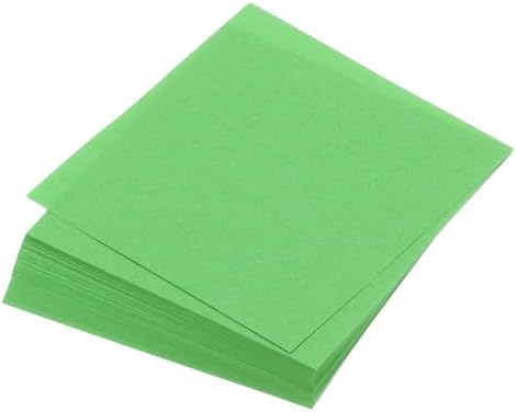 MECCANIXITY 100 Sheet Origami Paper Double Sided Green 4x4 Inch Square Sheet for Art Craft Project, Beginners, Gifts Decor by MECCANIXITY