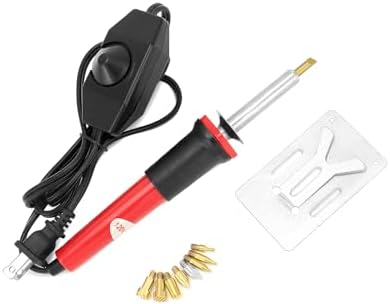 QWORK Creative Woodburning Tool with Variable Temperature Control, 9 Points Included, Comfort Grip, Stand, Professional Woodburning Kit for Crafts and Art Projects - Image 7