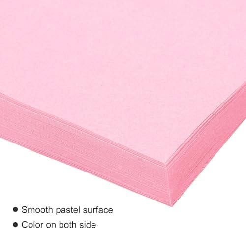 MECCANIXITY 100 Sheet Origami Paper Double Sided Light Pink 8.3 x 5.8 Inch Square Sheet for Art Craft Project, Beginners, Gifts Decor - Image 4